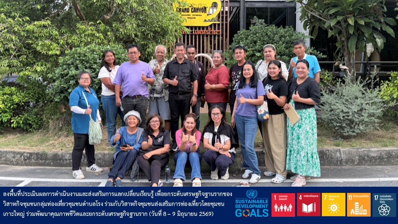 คณะวิทยาการจัดการลงพื้นที่กระแสสินธุ์ ชูแผนที่ท่องเที่ยวเชื่อม ต.โรง-เกาะใหญ่ ยกระดับเศรษฐกิจฐานรากยั่งยืน