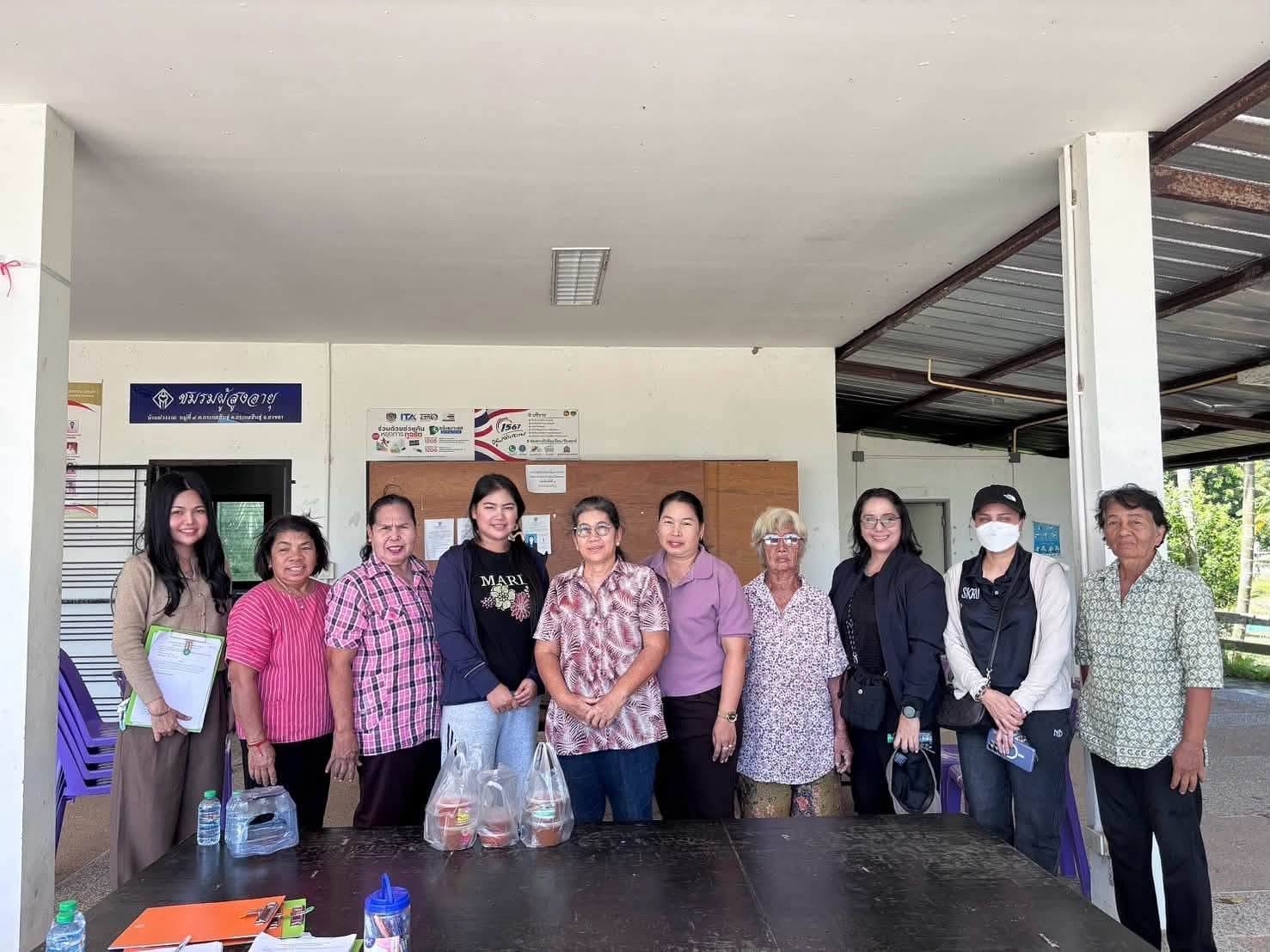 คณะวิทยาการจัดการ มรภ.สงขลา ลงพื้นที่ติดตามความก้าวหน้าโครงการ พร้อมประเมินผลกระทบทางสังคมจากการลงทุน (SROI)